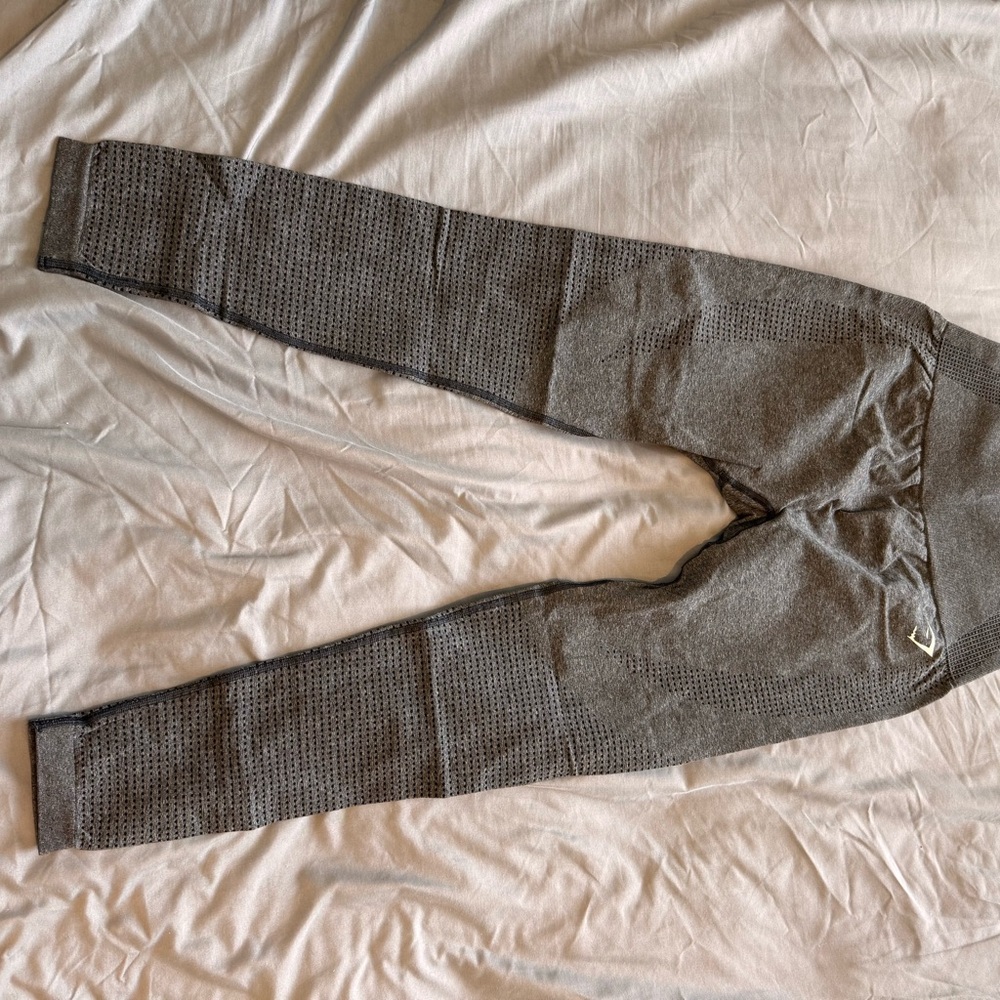 Gymshark Gray Textured Leggings